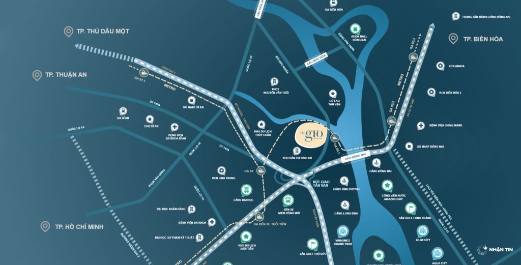 Vị trí The Gió Riverside